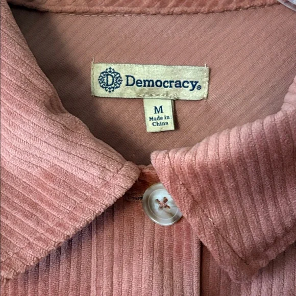 🌟HP🌟Democracy Corduroy Shirt Jacket - Picture 2 of 8